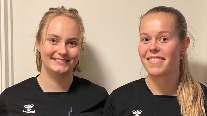 Martine Waage og Andrine Ekevold. Begge fra Bjarg Andrine og martine.jpg