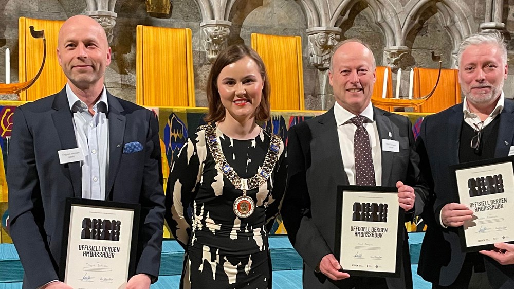 Trygve Johnsen utnevnt til Bergens Ambassadør | handball.no