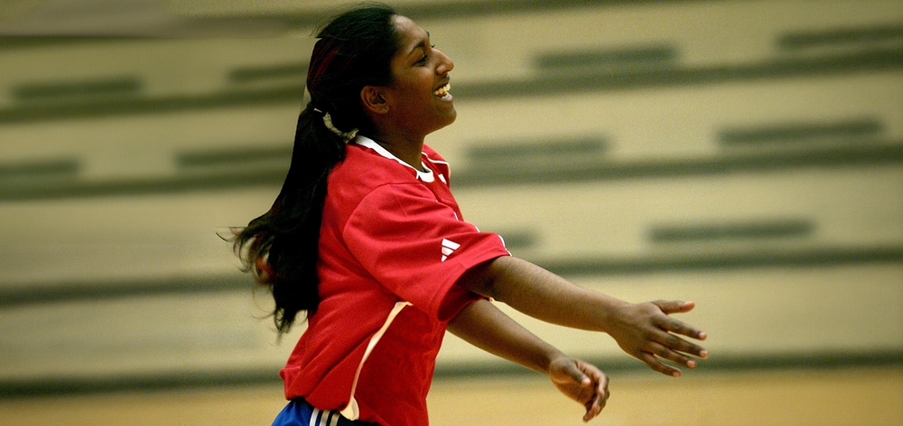 I håndballhallen slapp jeg å tenke