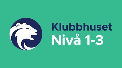 Klubbhuset Nivå 1-3