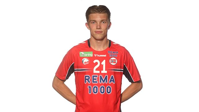 Eirik Soløst ble sammen med Andreas Oftedal Norges toppscorer mot Østerrike Eirik Kulvedrøsten Soløst