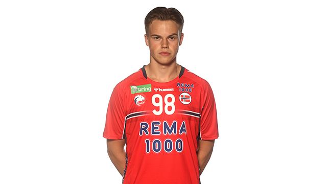 Øystein Mostad spilte en god kamp for Norge og satte fem scoringer Øystein Mostad
