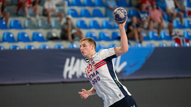 Carl Colin Tønnesen var god fremover, og satte seks scoringer mot Spania 20240807 Carl Colin Tønnesen NOR-UKR.jpg