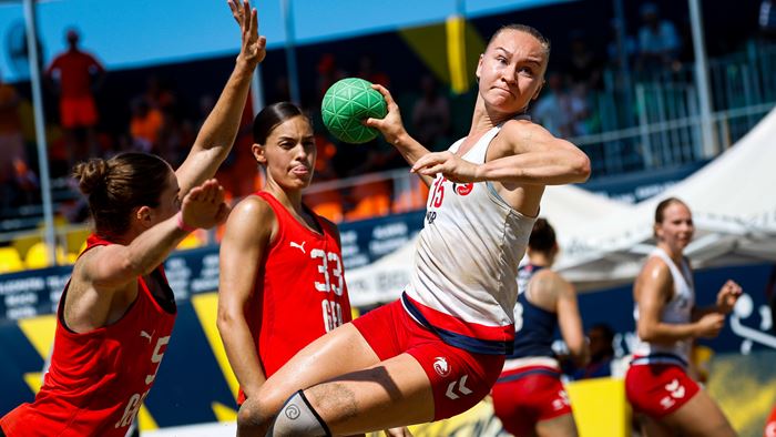 Germany vs. Norway, EHF Beach Handball EURO 2025, Alanya, Türkiye, 11.07.2025, Mandatory Credit © Jozo Cabraja / kolektiff