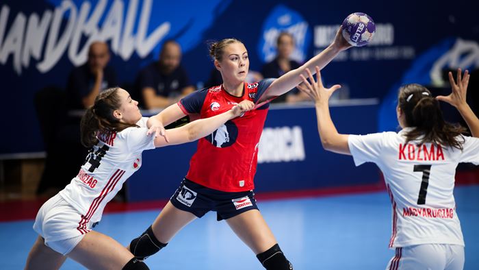 Milla Kristin Breda-Ruud scoret åtte mål og ble kåret til Norges beste spiller Milla Breda-Ruud.jpg