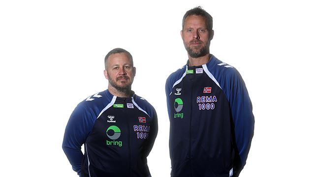 Kristoffer Froestad og Rasmus Hauge er trenere for LM08 (Guttelandslaget). 2025 Kristoffer Froestad, Rasmus Skytte Hauge LM08