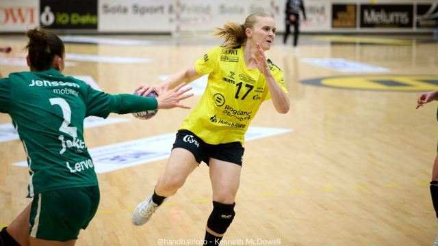 Kristiane Knutsen var god for Sola i lørdagens kamp mot Krim. 20250910 Kristiane Knutsen.jpg