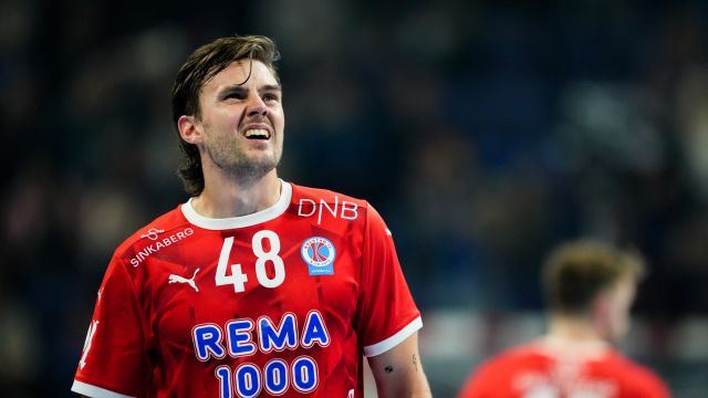 Sigvaldi Gudjonsson og resten av Kolstad-gutta fikk det tøft i Polen. 20241005 Sigvaldi Gudjonsson.jpg
