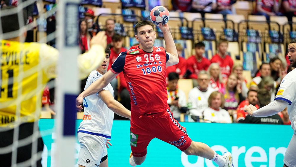 EHF Euro 2026 mellemrunden herrehåndboldkampen mellem Portugal og Norge i Jyske Bank Boxen i Herning, mandag den 26. januar 2026. (Foto: Thomas Traasdahl/Scanpix 2026)