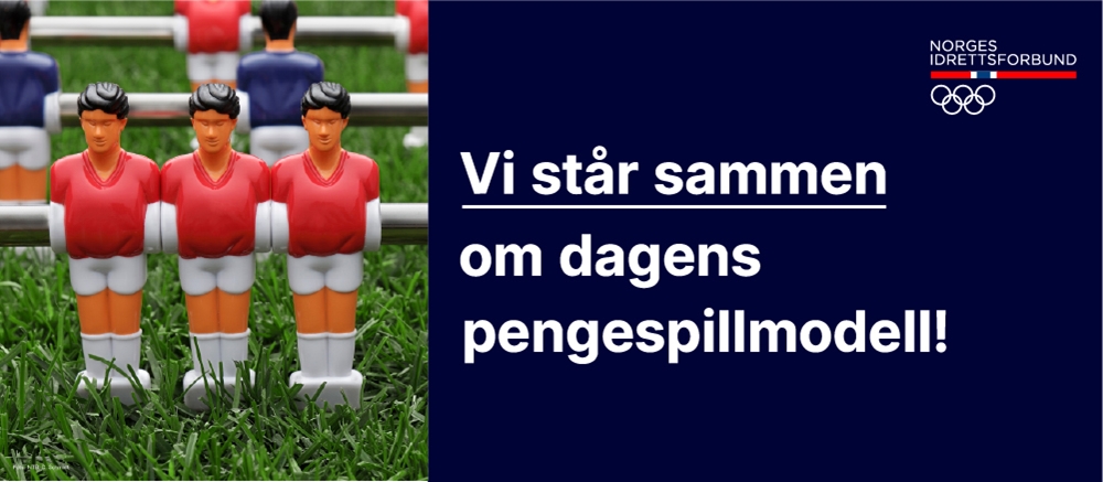 Idretten støtter spillmodellen