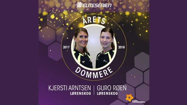 Årets dommerpar. Illustrasjon fra Norsk Topphåndball Ill_åretsdommere201718_640x360web.jpg