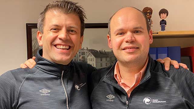 Tommy Eriksen (t.v.) og Ismet Kvakic. Foto: Privat 2019-20-Eriksen-Kvakic.jpg
