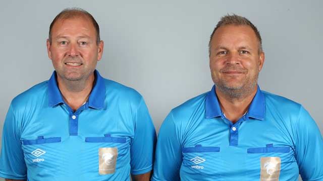 Jo Are Johannessen og Tom Larsen er ett av dommerparene i NM-kvartfinalene Menn 20190809-Johannessen,-Larsen_640x360web_Foto-Svein-André-Svendsen.jpg