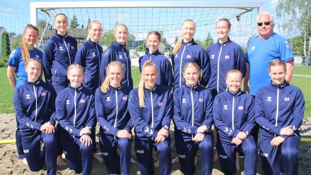 Norge tapte for Tyskland og falt ned til 2. plass på tabellen. Lagbilde