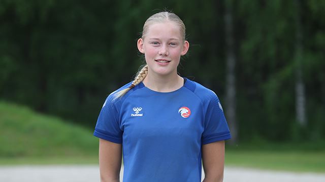 Mathilde Aas Fjelddalen ble toppscorer mot Frankrike med 14 poeng. Mathilde Aas Fjelddalen