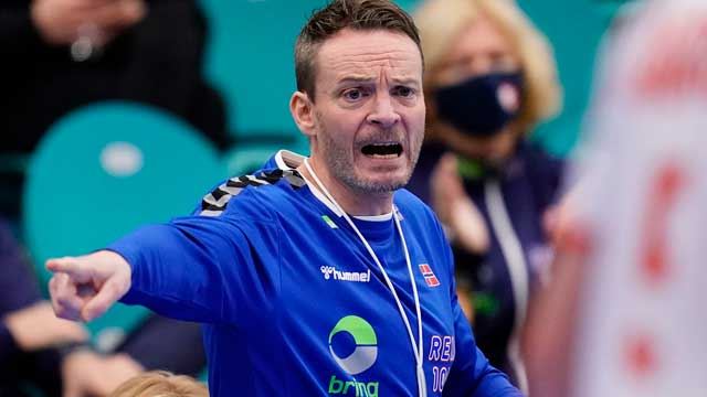 Bildet er fra en tidligere kamp 20210107 Danmark-Norge
