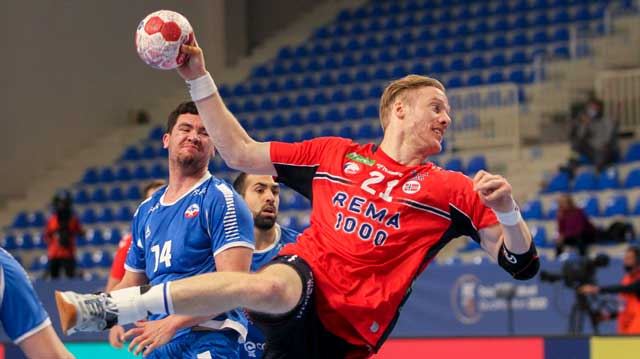 Magnus Gullerud er nominert i kåringen for første gang. Norge-Chile OL-kval