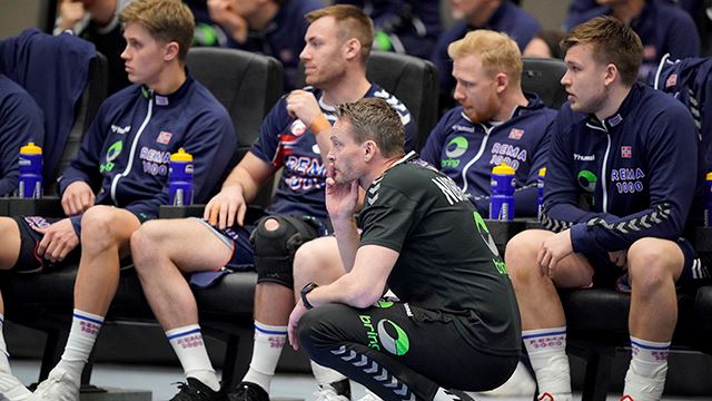 Christian Berges grep kunne ikke stoppe danskene i åpningskampen i Golden League. Golden League Danmark