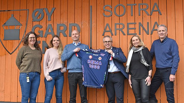 Fra oppstartsmøtet mellom NHF Region Vest og Øygarden kommune, f.v. kultursjef Christel Møvik Olsen, kommunalsjef Silje Haukedal, prosjektleder arrangement Trygve Johnsen, ordfører Tom Georg Indrevik, daglig leder i Region Vest Trine Skarstein Dalland og daglig leder i Sotra sportsklubb Dan Christensen. møte om gjensidige cup nov 23.jpg