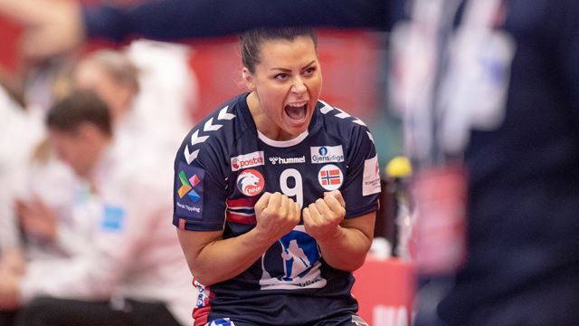 Nora Mørk ble Norges toppscorer med hele 12 mål i kampen mot Tyskland 20201205_LKS_Nora-Mørk_GER-NOR_Foto-Ritzau-Scanpix_640x360web.jpg