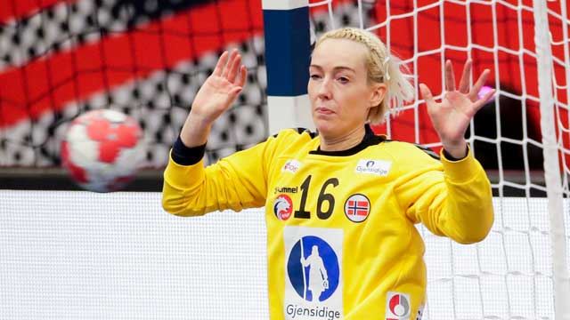 Katrine Lunde bidro til norsk seier over Nederland i EM.