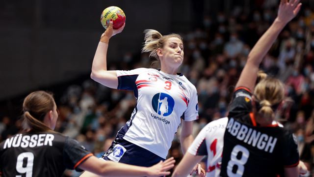 Emilie Hegh Arntzen markerte seg mot Nederland. 20211125-LKS-Intersport-Cup-NOR-NED-Emilie-Hegh-Arntzen-Foto-Beate-Oma-Dahle-NTB.jpg