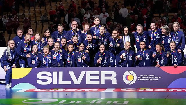 De norske Håndballjentene tok sølv i VM 2023. VM-finale