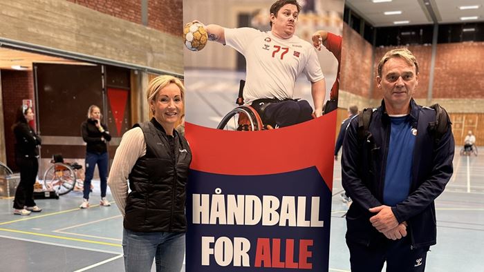 Cahtrine Kleven Svendsen og Nils Kristian Hansen. Foto: Seada Saldic 2025 rullestollandslaget cathrine svendsen nils kristian hansen foto seada saldic 2.JPEG