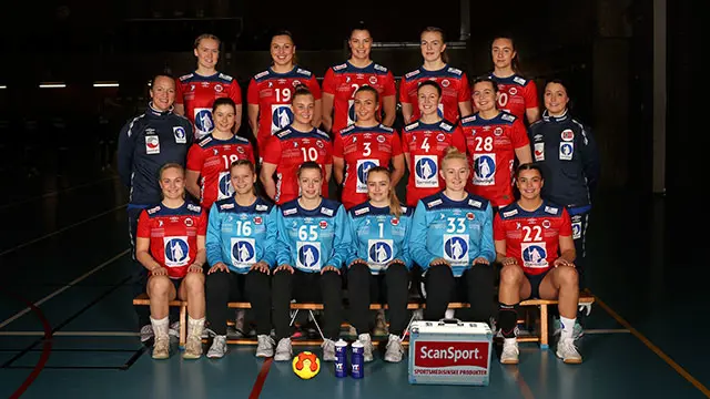 Juniorjentene februar 2020. Foto: Svein André Svendsen/NHF