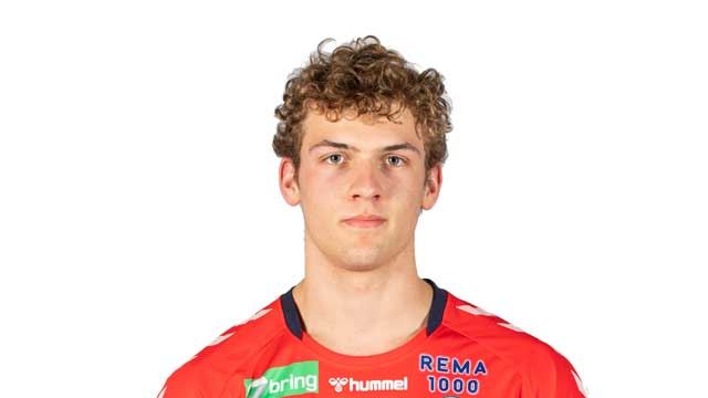 Aksel Hald ble kåret til Norges beste da Norge spilte uavgjort mot Polen. Aksel Hald