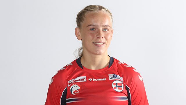 Emilie Kindervaag ble norges toppscorer med 4 mål da U-jentene tapte mot Sverige. 20210623 Emilie Kindervaag LK04 Foto Svein André Svendsen 640x360web.JPG