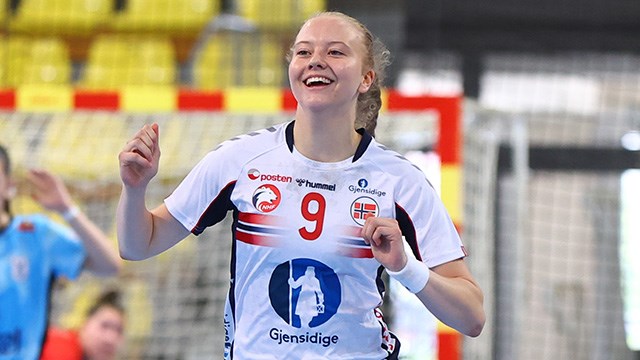 Linnea Skadal Kyrkjeeide er blant spillerne som er tatt ut til samlingen i Skien. Linnea Skadal Kyrkjeeide LK04 i VM i Nord-Makedonia