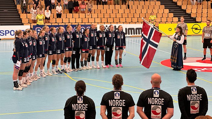 Juniorjentene avsluttet SOC-turneringen med uavgjort mot Sverige. LK04-Soc2023-Norge-Sverige-juniorjentene.png