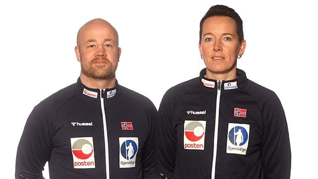 Eirik Haugdal og Kristine Lunde-Borgersen er trenere for LK04. Trenerteam LK04