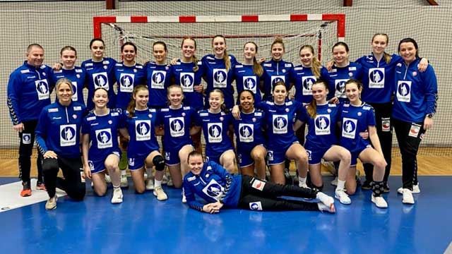 Jentelandslaget samles i Sandefjord i midten av juni. LK06 Lagbilde