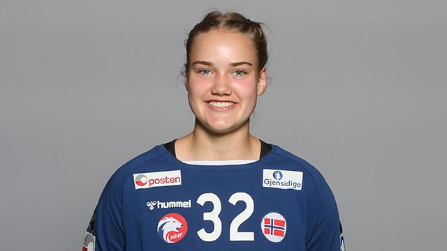 Malin Rustad Wasbrekke spilte en strålende kamp og kunne notere seg for over 40 prosent redninger. Portrett