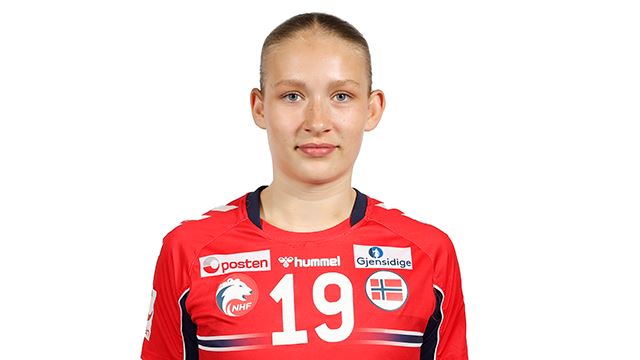 Edle Eik Litland ble norsk toppscorer mot vertsnasjonen. Edle Eik Litland