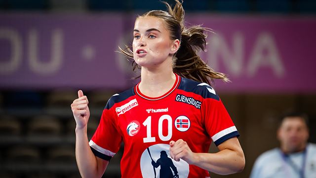 Synne With og LK06 er klare for hovedrunden i VM. , Norway vs Argentina, Women's Youth (U18) World Championship, Chuzhou, China, 16.08.2024, Mandatory Credit © Sasa Pahic Szabo / kolektiff