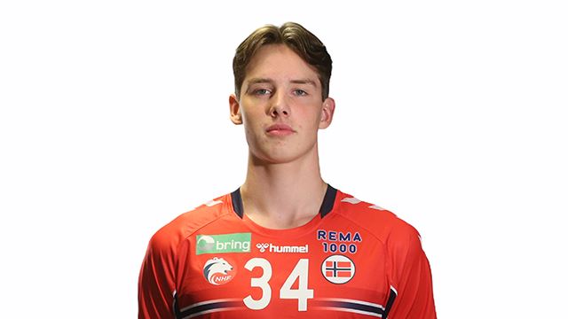 Andreas Hansen Oftedal ble Norges toppscorer med 7 mål. Andreas Oftedal