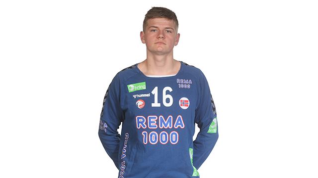 Oskar Hallerud Lindell gjorde mange gode redninger mot Sverige Oskar Hallerud Lindell