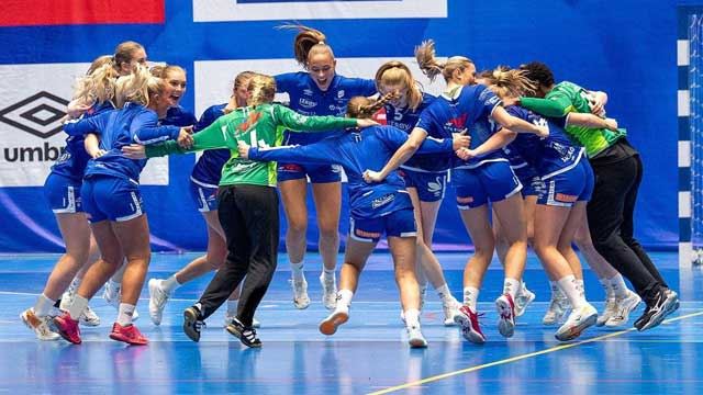 Tertnes er finalist i NM Junior 2021. Tertnes jr. jubler for seier