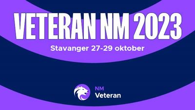 Påmeldte lag Veteran NM 2023 Stavanger