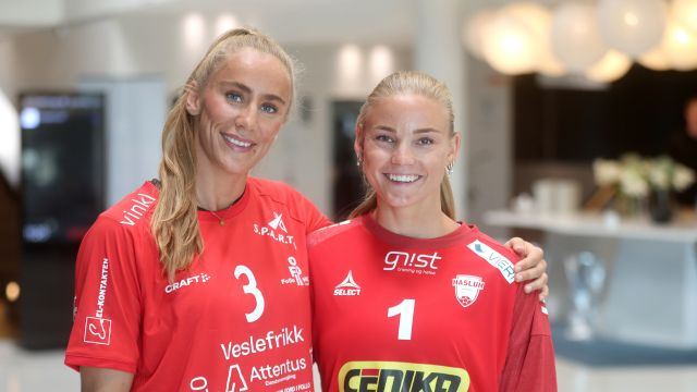 Elisabeth Hammerstad (t.v) og Thea Granlund.