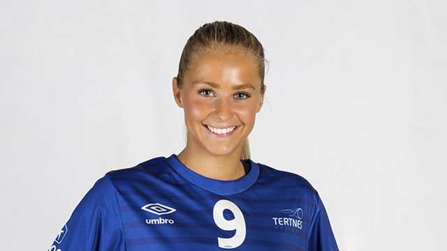 Madeleine Hilby, Tertnes´ firemålsscorer og hjemmelagets beste spiller. 20180904-Tertnes-Hilby,-Madeleine-2-Foto-John-Vint-640-px.jpg