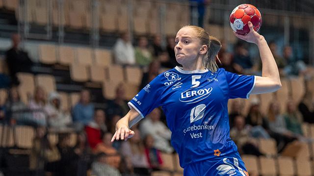 Henrikke Hauge Kjølholdt ble kampens toppscorer med seks mål. Tertnes