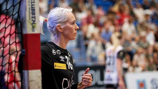 Katrine Lunde gjorde en god kamp mellom stengene, og endte på en redningsprosent på 30 på den offisielle statistikken. Katrine Lunde