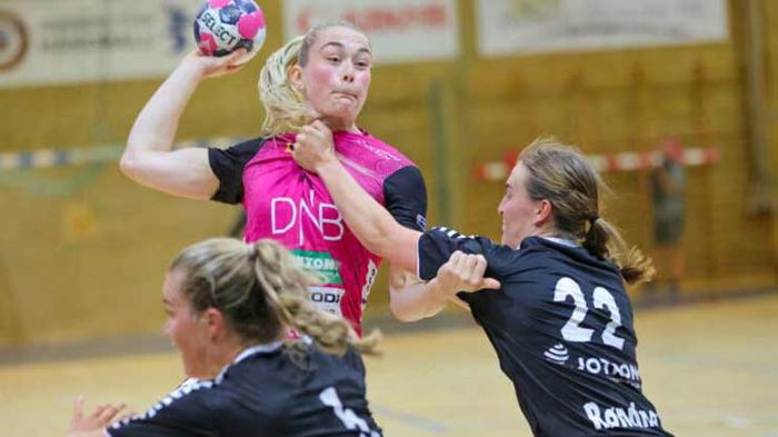 Ragnhild Valle Dahl ble kåret til banens beste under kampen mot Krim. Her fra en tidligere kamp. Ragnhild Valle Dahl