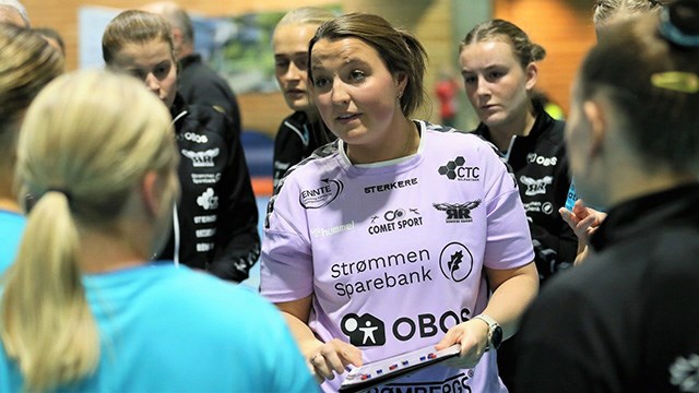 Romerike Ravens-trener Ane Mällberg