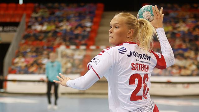 Maja Furu Sæteren og Larvik har sikret seg semifinale i sluttspillet. Maja Furu Sæteren. Foto: Svein André Svendsen