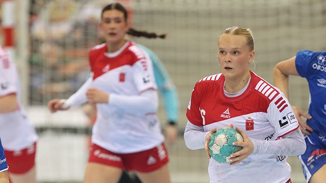 Fra en kamp tidligere i 2024. Maja Furu Sæteren. Foto: Svein André Svendsen